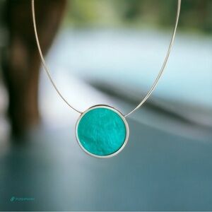 💖 Culture Mix Reversible Capiz Shell Necklace 💖